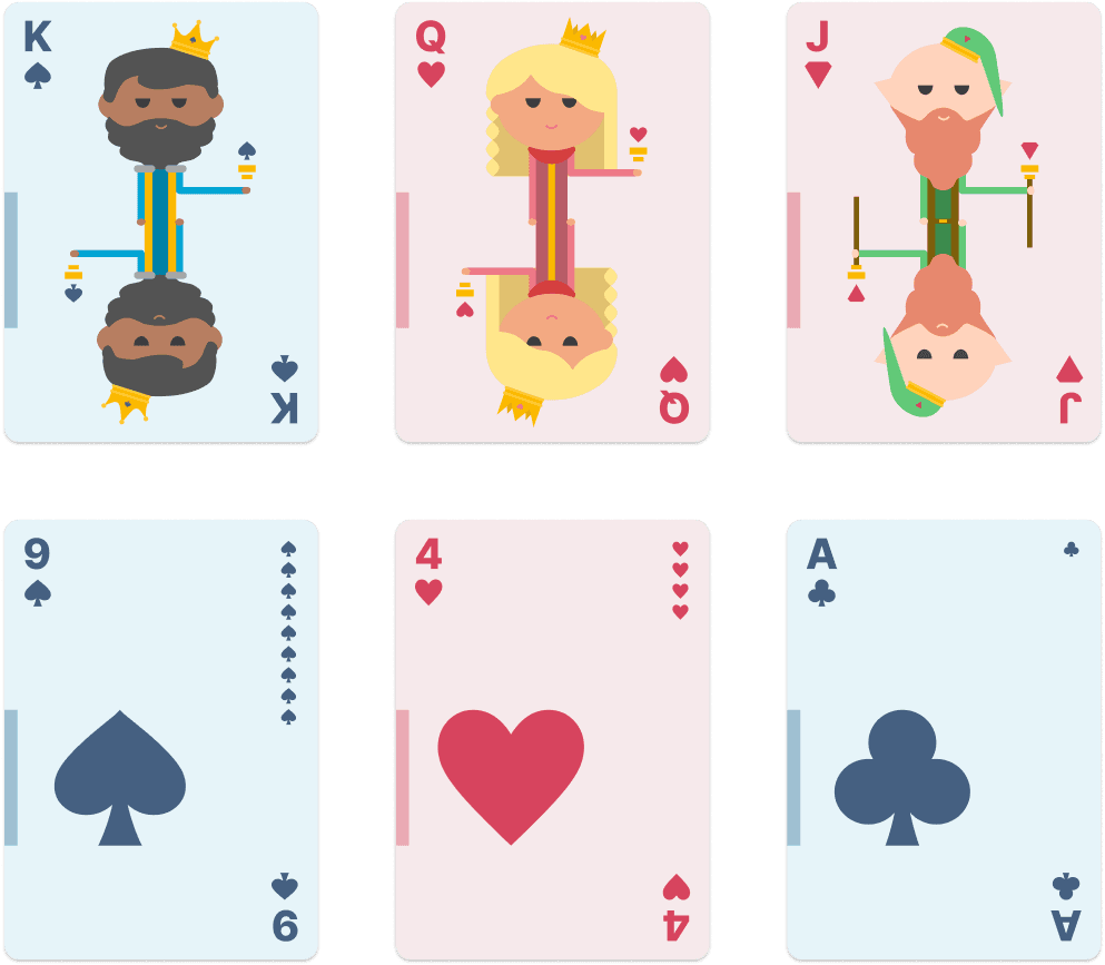 Final card designs